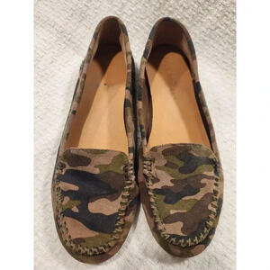 Jack Rogers Suede Millie Camo Loafer